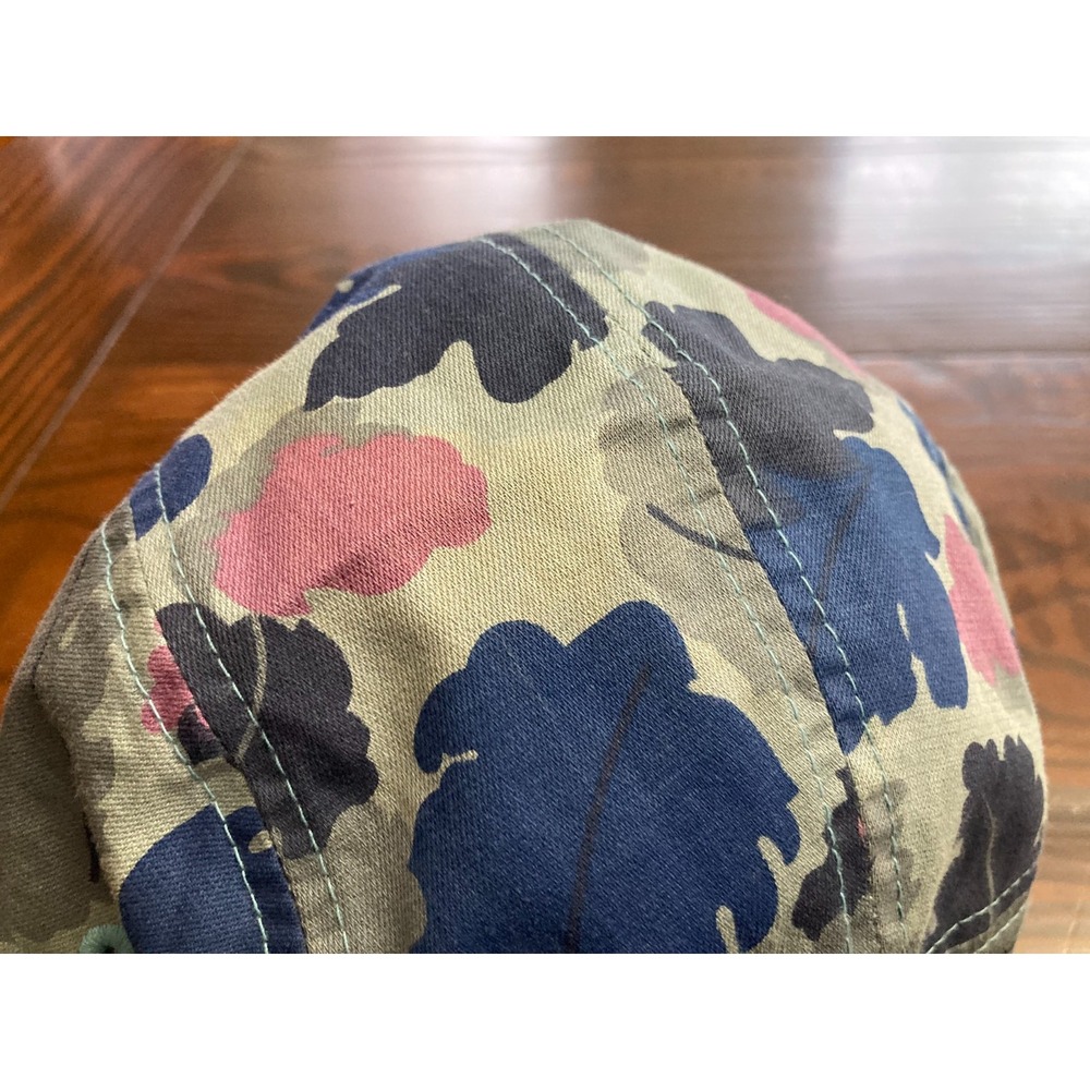 Yea.Nice It's a Brand Camo Baseball Hat Cap Strapback Leaves Hiking Outdoors - Picture 10 of 10